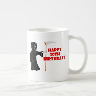 Caneca do aniversário de 30 anos do Ceifador