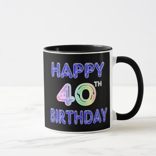 Caneca do aniversário de 40 anos com pia batismal (Direita)