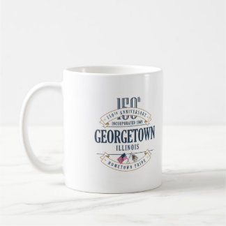 Caneca do aniversário de Georgetown, Illinois