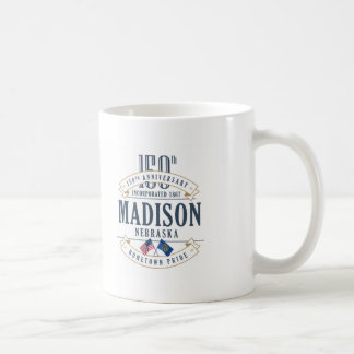Caneca do aniversário de Madison, Nebraska 150th