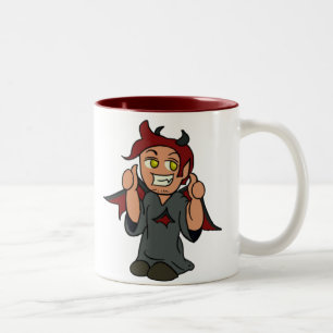 Caneca do anjo/diabo do ombro
