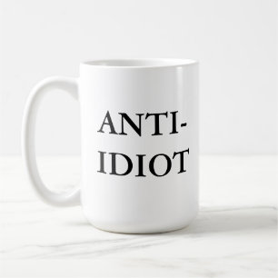 Caneca do Anti-Idiota