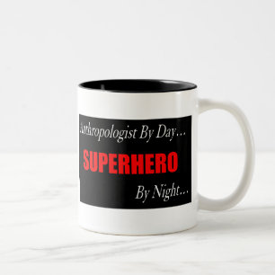 Caneca do antropólogo do super-herói