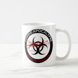 Caneca do apocalipse do zombi