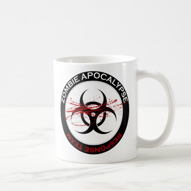 Caneca do apocalipse do zombi (Direita)
