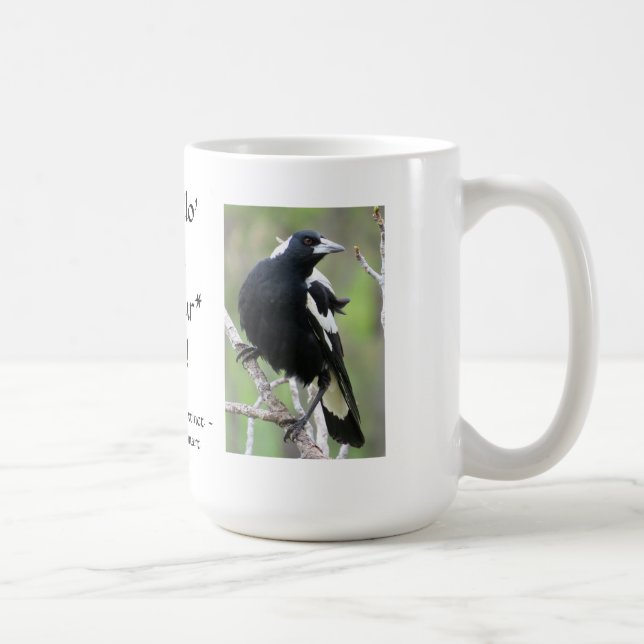 Caneca do Archosaur do Magpie (Direita)
