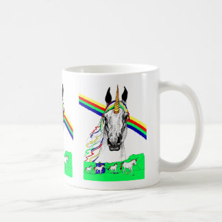 Caneca do arco-íris do unicórnio