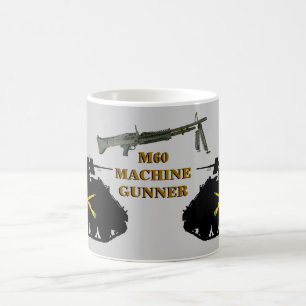 Caneca do artilheiro de máquina da trilha M60 de