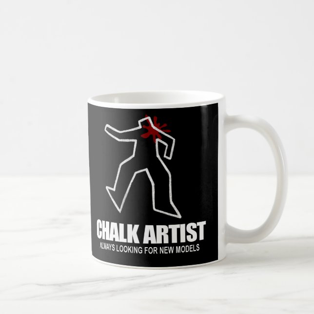 Caneca do artista do giz (Direita)