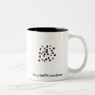 Caneca do assassino da matemática