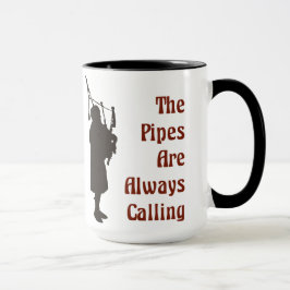Caneca do Bagpipe - as tubulações estão chamando