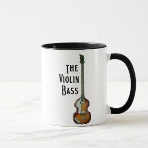 Caneca do baixo do violino