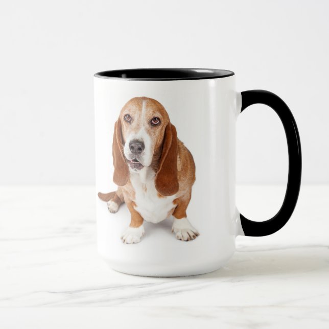Caneca do Basset de Toby (Direita)