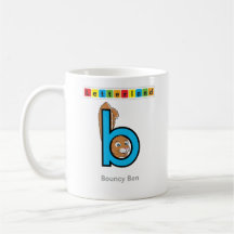 Caneca do Bb de Letterland |