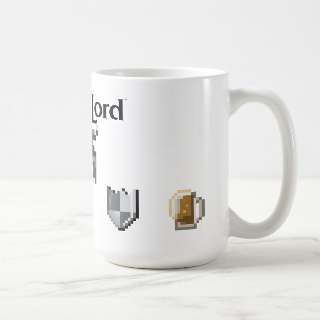 Caneca do bebendo de QuestLord (Direita)