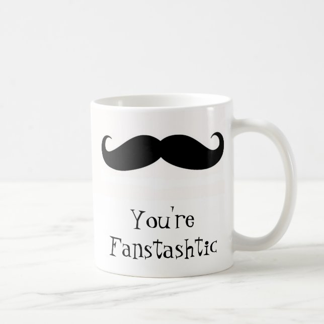 Caneca do bigode de Fanstashtic (Direita)