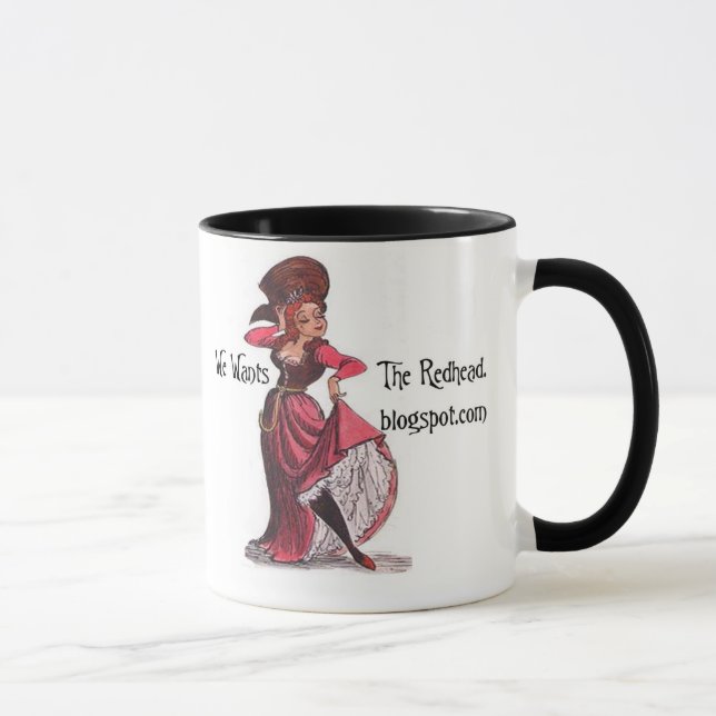 Caneca do blogue do Redhead (Direita)