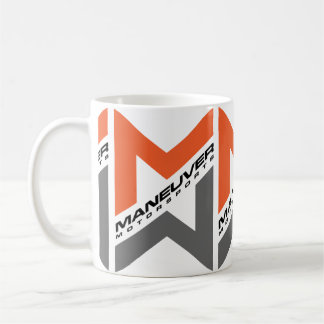 Caneca do branco de ManeuverMotorsports