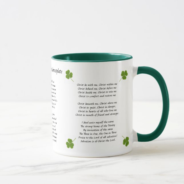 Caneca do Breastplate de St Patrick (Direita)