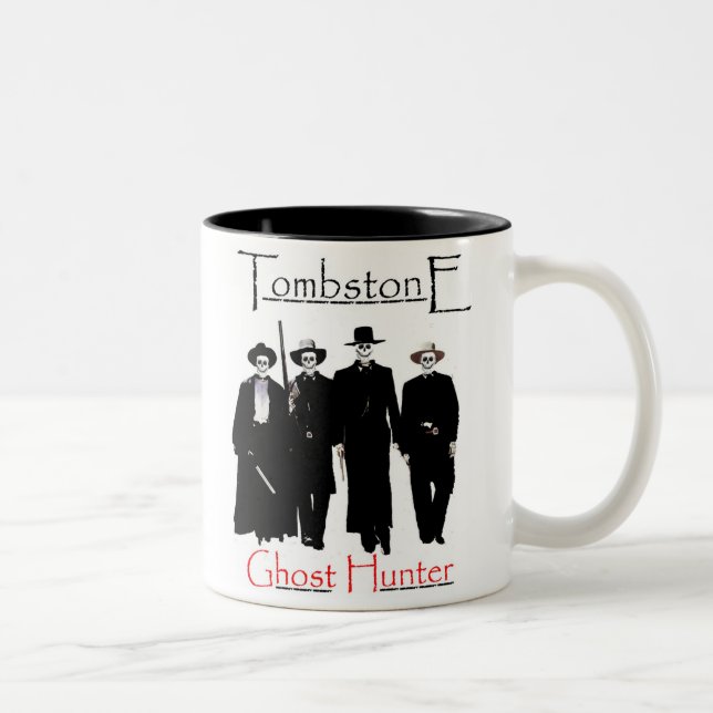 Caneca do caçador do fantasma da lápide (Direita)