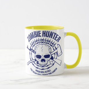 Caneca do caçador do zombi