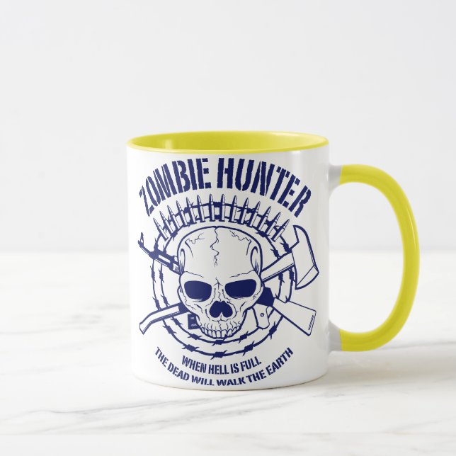 Caneca do caçador do zombi (Direita)