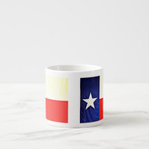 Caneca do café da bandeira de Texas