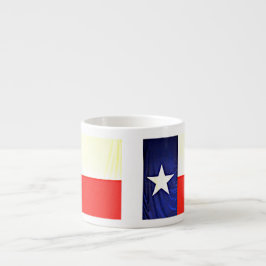 Caneca do café da bandeira de Texas