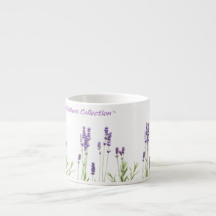 Caneca do café da lavanda