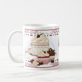 Caneca do café de CuddleCreek® ClassyCupcakes