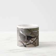 Caneca do café do Titmouse do zimbro