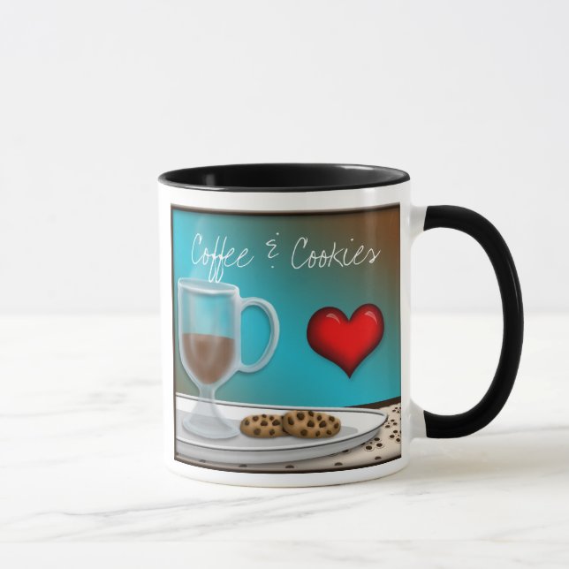 Caneca do café & dos biscoitos (Direita)