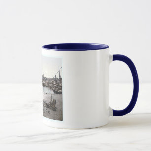 Caneca do cais de Inglaterra Padstow