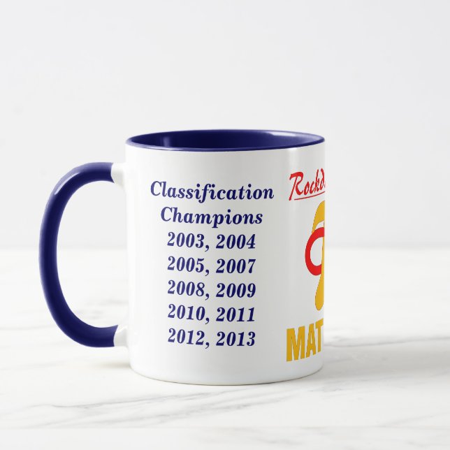 Caneca do Campeonato da Equipe de Matemática (Esquerda)