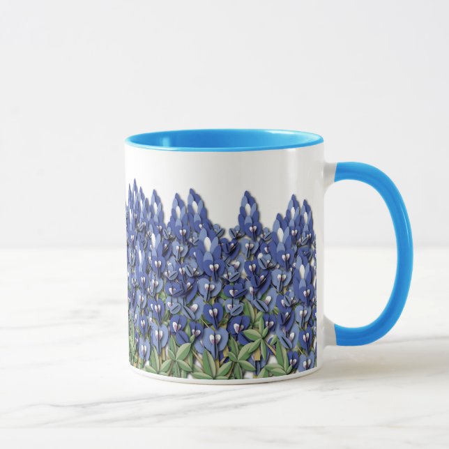 Caneca do campo do Bluebonnet (Direita)
