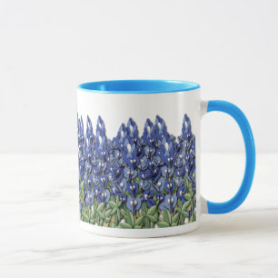 Caneca do campo do Bluebonnet