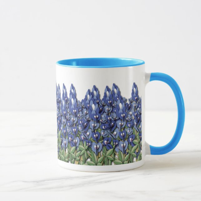 Caneca do campo do Bluebonnet (Direita)
