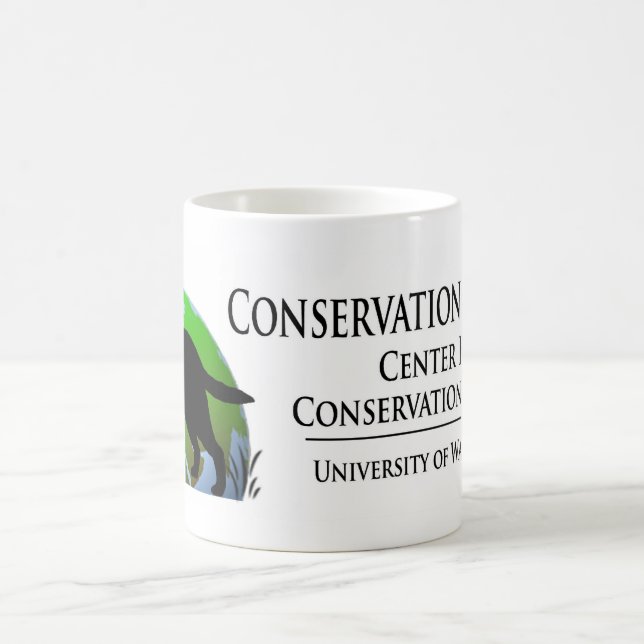 Caneca do canino da conservação (Centro)
