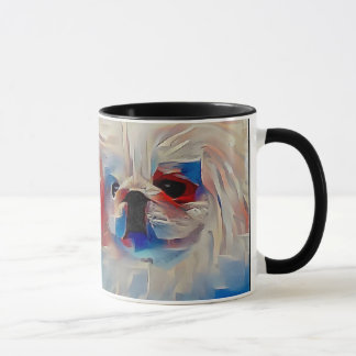 Caneca do cão de Pekingese