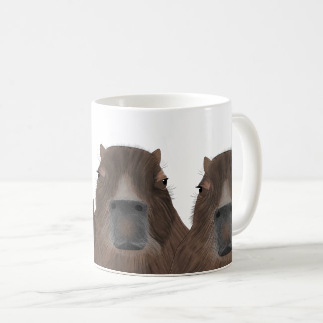 Caneca do Capybara (Frente Esquerda)