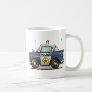 Caneca do carro da bobina de Crusier da polícia do