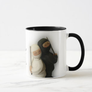 Caneca do casal de Ninja