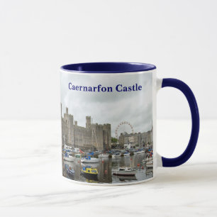 Caneca do castelo de Caernarfon