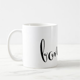 caneca do Catalan do bom dia do diâmetro do bon