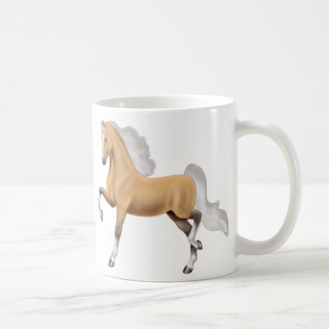 Caneca do cavalo de Saddlebred do americano do (Direita)