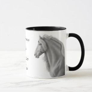 Caneca do cavalo do frisão