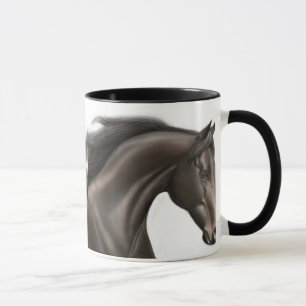 Caneca do cavalo do puro-sangue