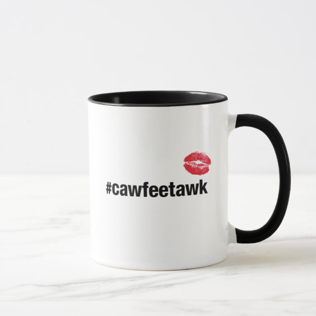 Caneca do #cawfeetawk (pequena) (Direita)