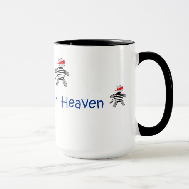 Caneca do chá de assaltante de gato (Direita)
