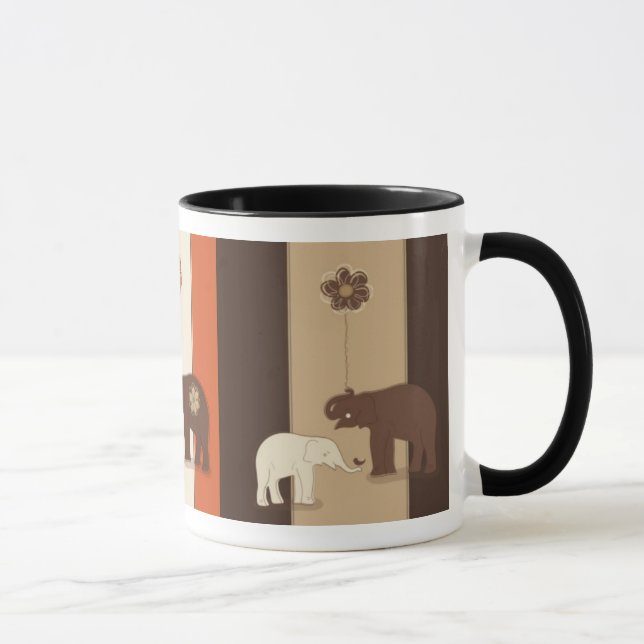 Caneca do chá do café | dos elefantes (Direita)